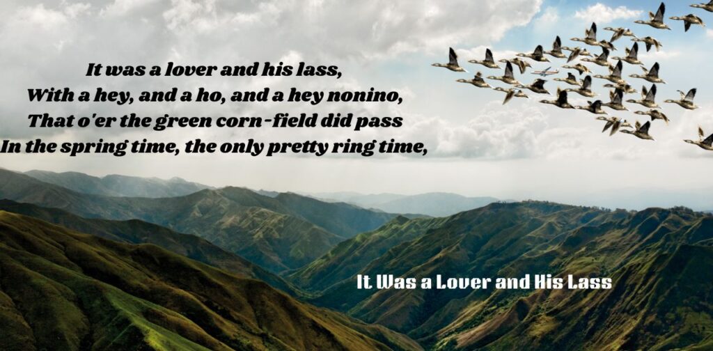 william-shakespeare-poems-nature-it-was-a-lover-and-his-lass