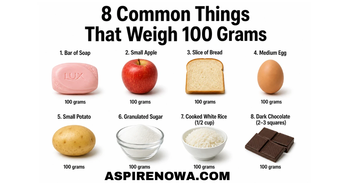8-common-things-that-weigh-100-grams